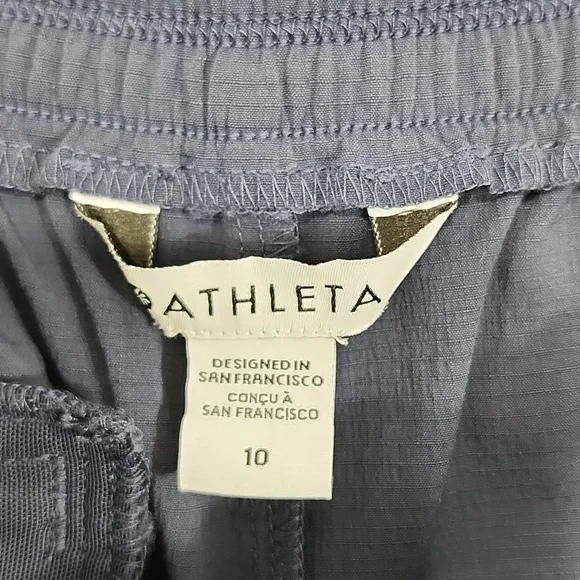 Athleta Trekkie Parachute Pants, Navy, 10 - Picture 14 of 16
